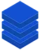 A simple data stack graphic